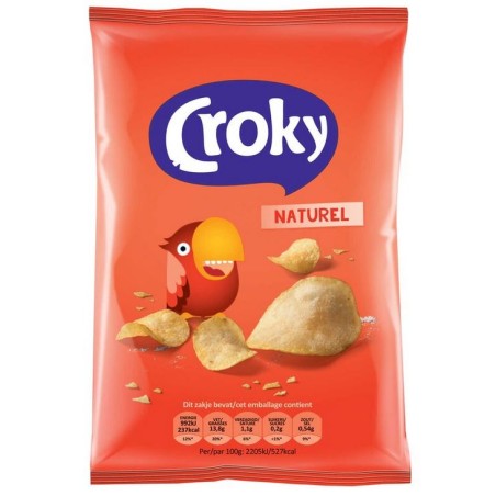 CROKY Chips Naturel 45 gr