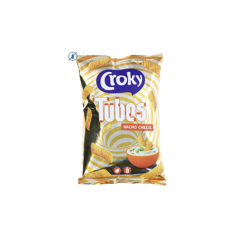 CROKY Nacho Cheese Tubes 100 gr