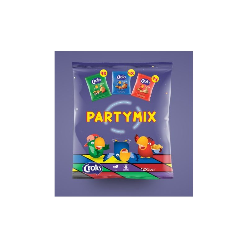 Croky Chips Party Mix 12x30 gr