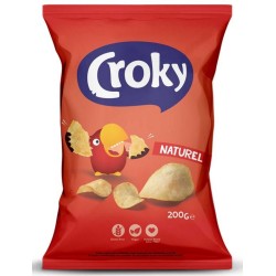 CROKY Chips Naturel 200 gr