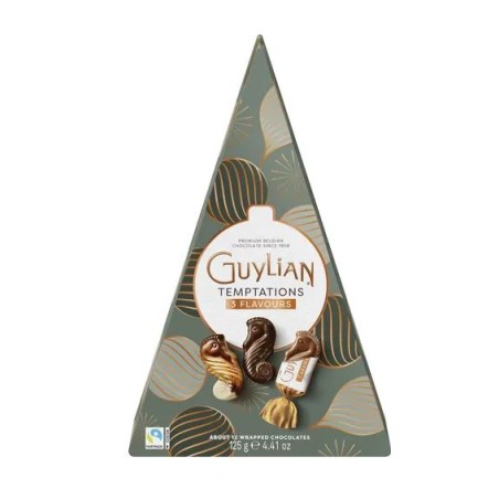 Guylian Fruits de mer chocolat mixte Temptations boîte de 125g