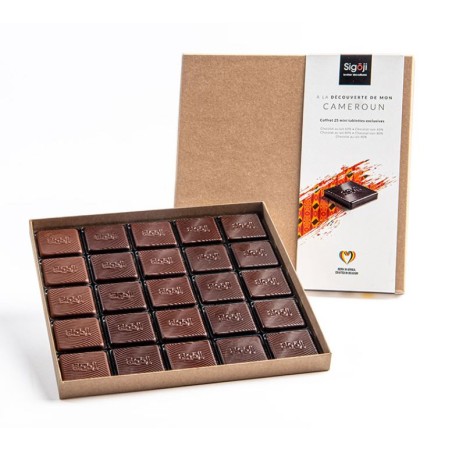 Sigoji Coffret Napolitain 25 Chocolats 200 gr