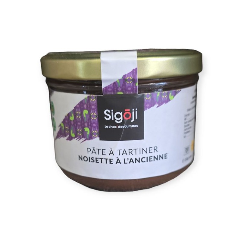 Sigoji Pâte à Tartiner Noisette à l'Ancienne 250gr